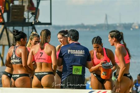 Cobertura del partido del equipo de Posadas Handball, por VHP