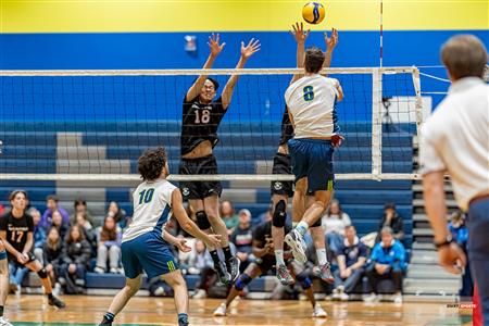 RSEQ - VOLLEYBALL C M D2 SUD-OUEST - TOURNOI 4 - SECTION A - NOMADES (1) VS (2) AIGLES
