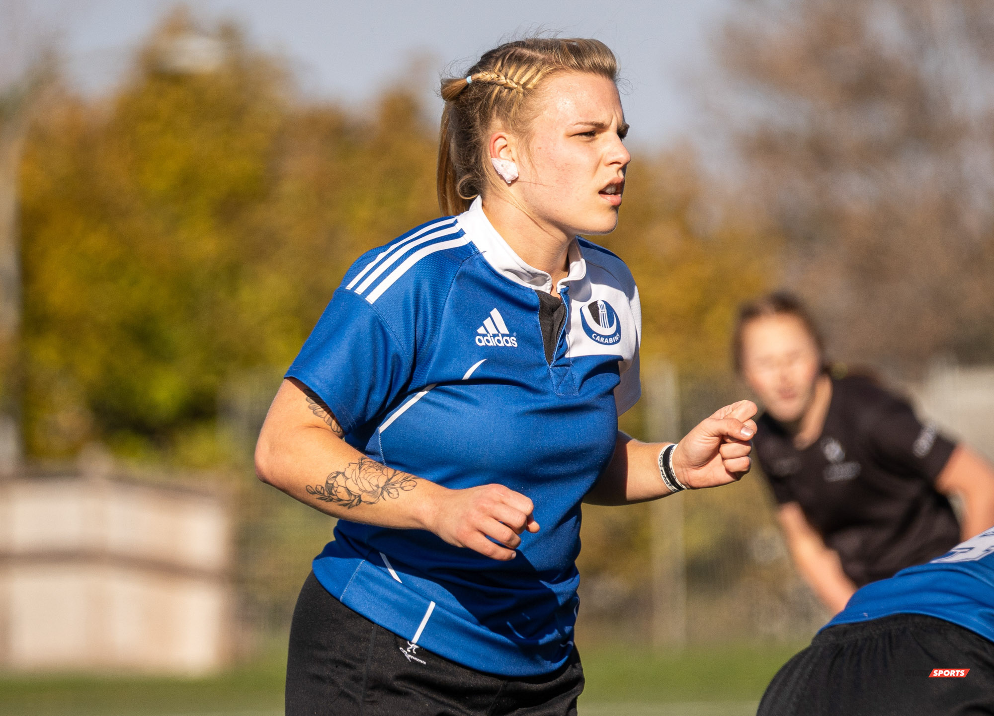 Carolane LARIVIÈRE -  Université de Montréal - Université Carleton - Rugby -  (#3UdeMvsCarletonF) Photo by:  | Siuxy Sports 2021-11-07