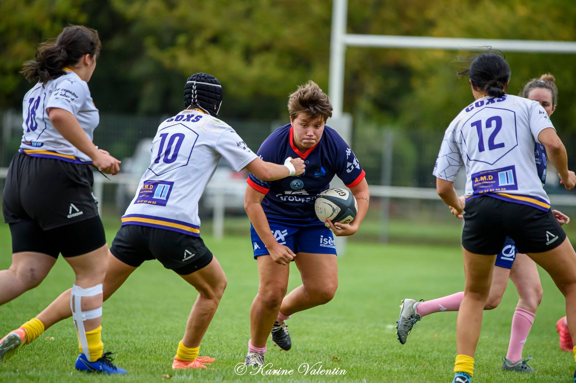  FC Grenoble Rugby - GUC-SMH - Rugby - Grenoble Amazones vs GUC-SMH (#AmazonesVsGUCSMH2021oct) Photo by: Karine Valentin | Siuxy Sports 2021-10-03