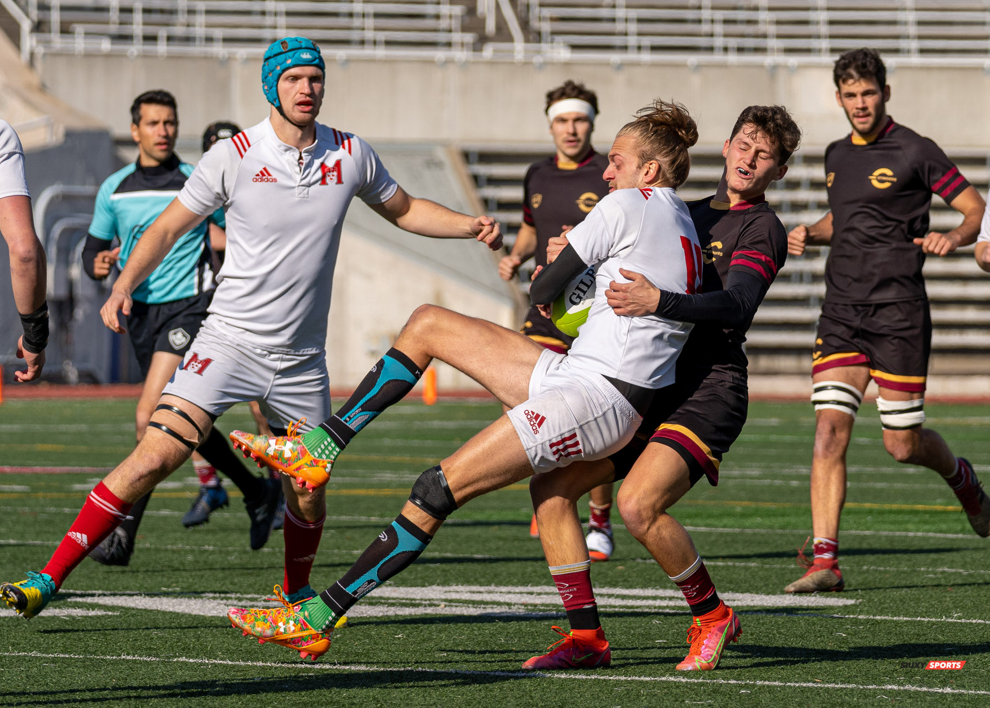 Arthur DU CHAFFAUT -  Université McGill - Université Concordia - Rugby -  (#McGillvsConcordiaFinalsM) Photo by:  | Siuxy Sports 2021-11-06
