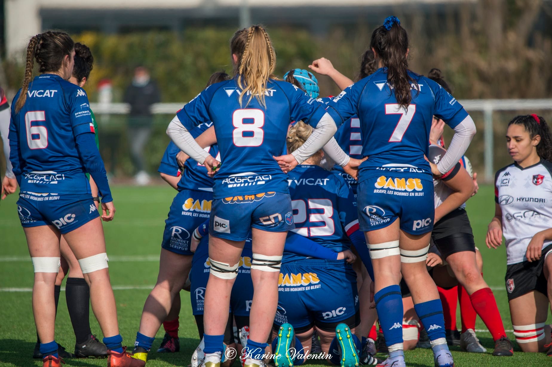  FC Grenoble Rugby - Stade Rennais Rugby - Rugby - Grenoble Amazones vs Stade Rennais Rugby (#AmazonesVsSRR2022jan) Photo by: Karine Valentin | Siuxy Sports 2022-01-30