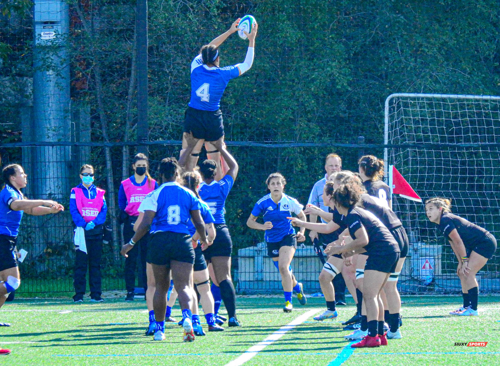 Ophélia POISSON-VECCHIO -  Université de Montréal - Université Carleton - Rugby -  (#UdeMvsCarletonW2021) Photo by:  | Siuxy Sports 2021-10-09