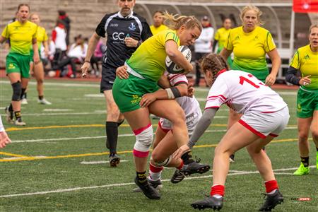 RSEQ - Rugby Fém - McGill U. (7) vs (25) Sherbrooke U. - Reel A1 - 1st half