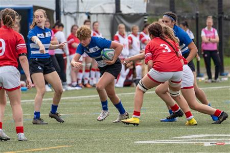 RSEQ Rugby Fem - U. de Montréal (70) vs (3) McGill - Reel A2 - 2ème mi-temps