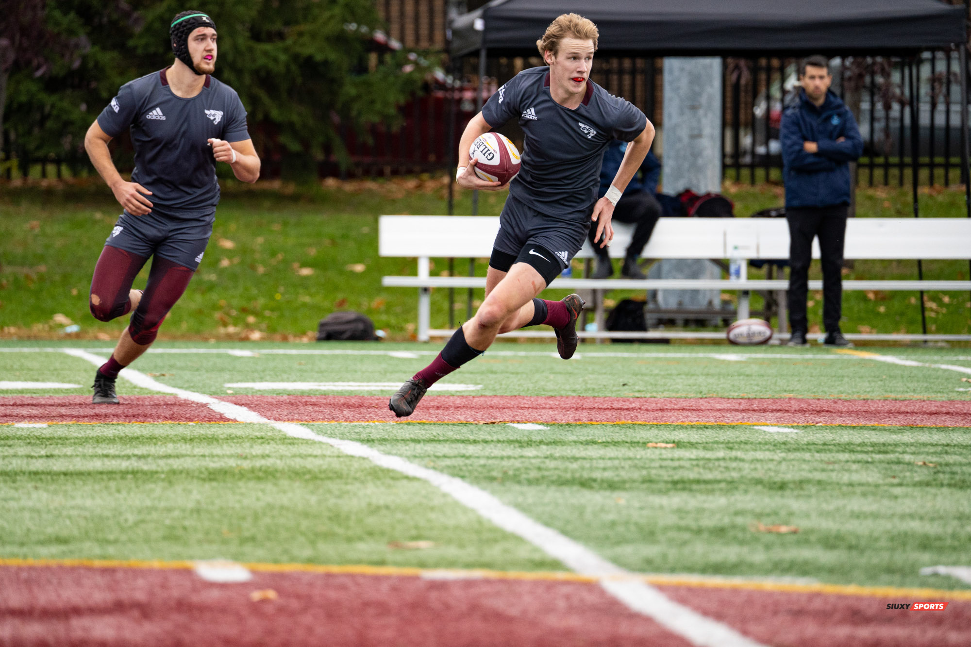 Jamie ARMSTRONG - Christopher MICHELETTI -  Université Concordia - Université Ottawa - Rugby -  (#ConcordiaVsOttawa2021m) Photo by:  | Siuxy Sports 2021-10-30