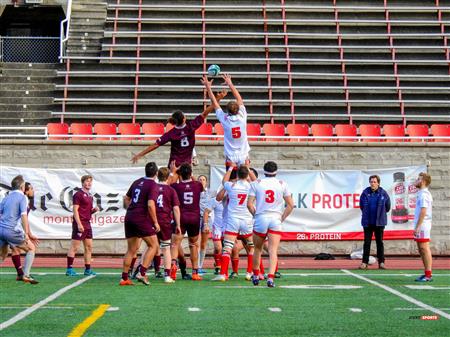 RSEQ - Rugby Masc - McGill U. (36) vs (7) Ottawa U.