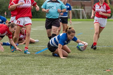 RSEQ Rugby Fem - U. de Montréal (70) vs (3) McGill - Reel A2 - 2ème mi-temps