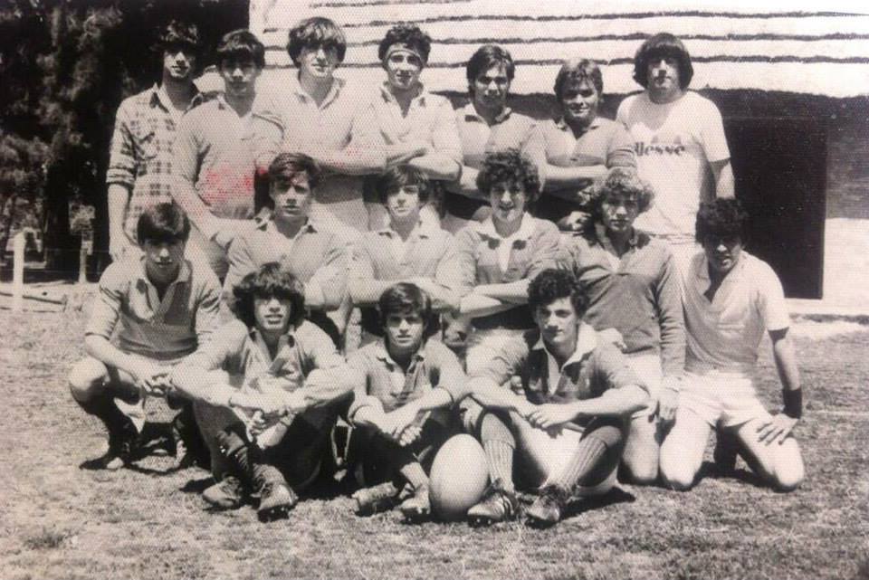 Mariano FERRO - Fabian MONZON - Fabian Guillermo NESPRIAS - Fernando SUAREZ -  Asociación Deportiva Francesa -  - Rugby -  () Photo by:  | Siuxy Sports 1980-04-01