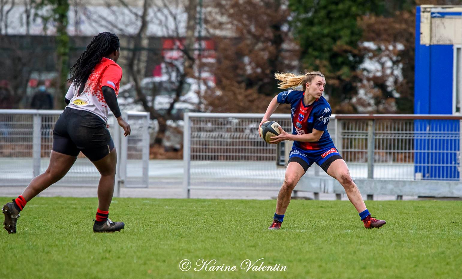 Violaine CHAVANCE -  FC Grenoble Rugby - AC Bobigny 93 Rugby - Rugby -  (#GrenobleVsBobigny2021Mar) Photo by: Karine Valentin | Siuxy Sports 2021-03-15