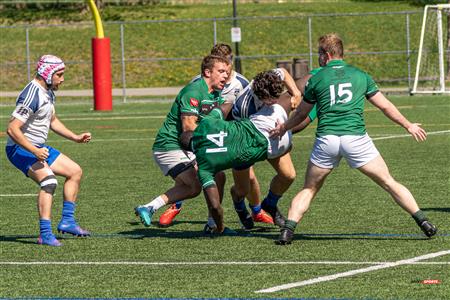 Parc Olympique (28) vs (5) Montreal Irish - Sr
