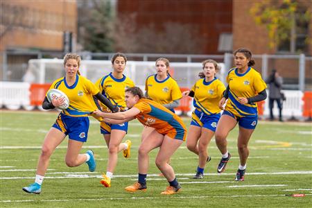 RSEQ - Rugby Fem - John Abbott (55) vs (12) André Laurendeau - Finals - Reel A2