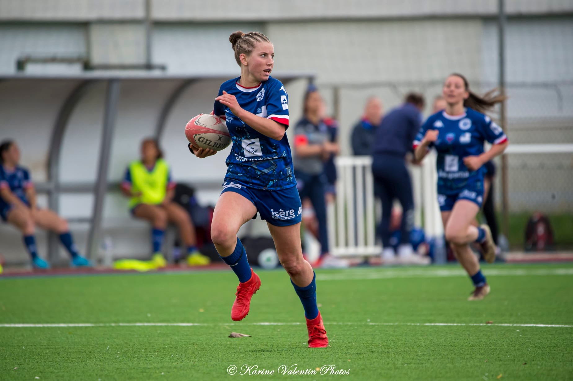  FC Grenoble Rugby - Lyon Olympique Universitaire - Rugby - U18 FCG Amazones (52) vs (0) LOU (#U18AmazonesVsLOU) Photo by: Karine Valentin | Siuxy Sports 2022-04-23