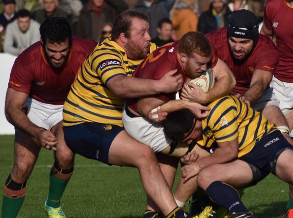  Newman - Club Regatas de Bella Vista - Rugby - Mucha fuerza en una sola foto () Photo by:  | Siuxy Sports 2017-07-22