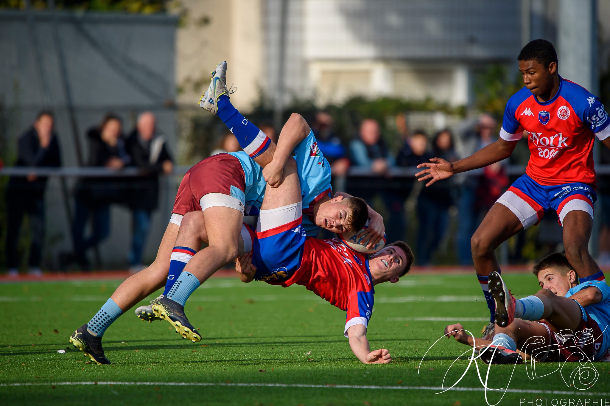  FC Grenoble Rugby - CS Bourgoin-Jallieu - Rugby - Elite Alamercery - FCG(65) vs (0) CSBJ (#AlamerceryFCGCSBJ2022) Photo by: Karine Valentin | Siuxy Sports 2022-11-12