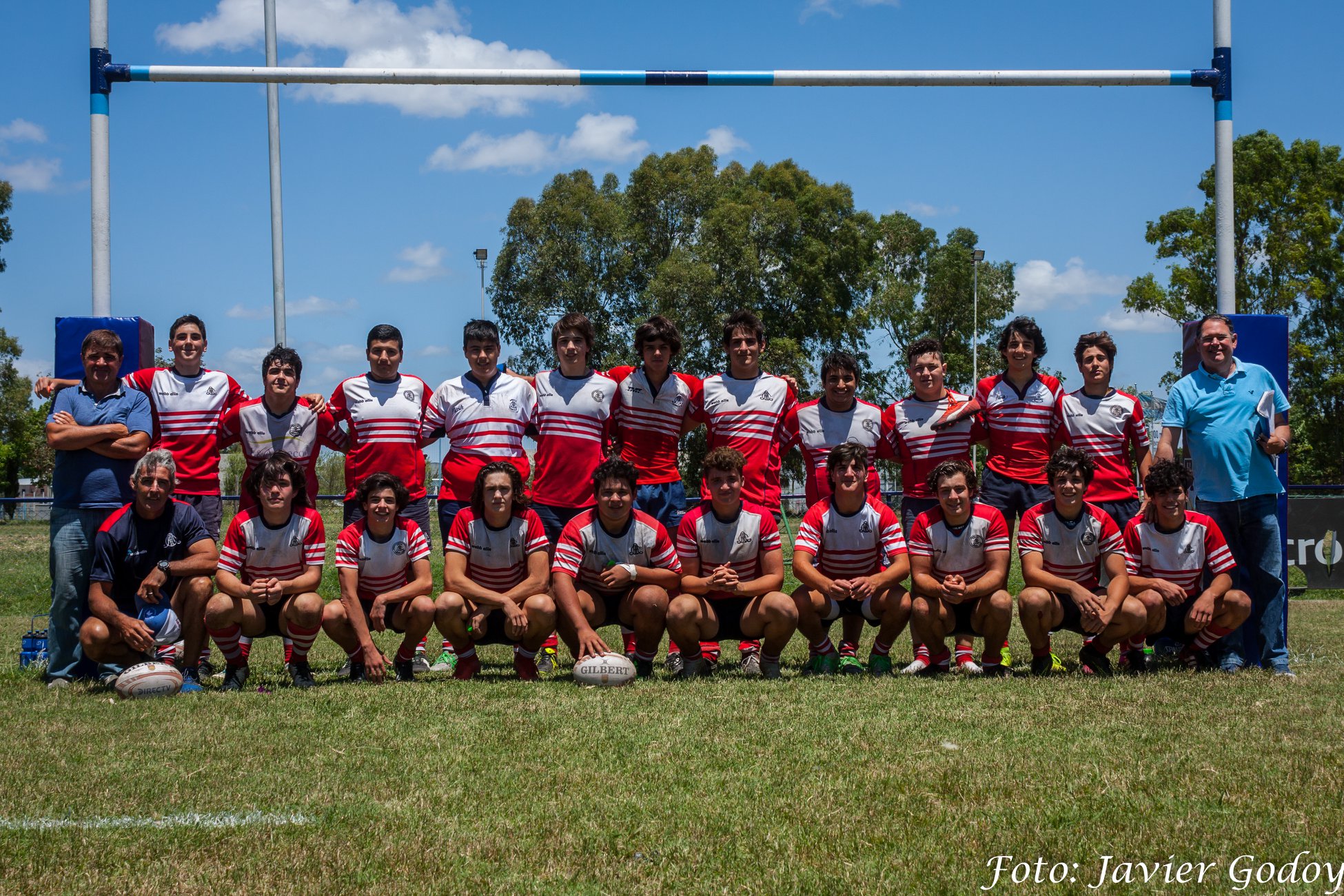 Sebastian BALLESTEROS - Octavio BOSCH - Lautaro CIPRIANI - Felipe CORREAS - Gonzalo GODOY - Tomas GROH - Jeru LOFREDO - Cruz MIHURA - Dario OROÑO - Juan Segundo PEREA - Adrian RAMIREZ - Tomas RICAGNO - Agustin ROCHA - Joaquin RUSSO - Lorenzo Nicolás VALLESTINO - Clemente VILCHES -  Areco Rugby Club -  - Rugby - Equipo de 2019 de M16 () Photo by: Javier Godoy | Siuxy Sports 2019-11-24