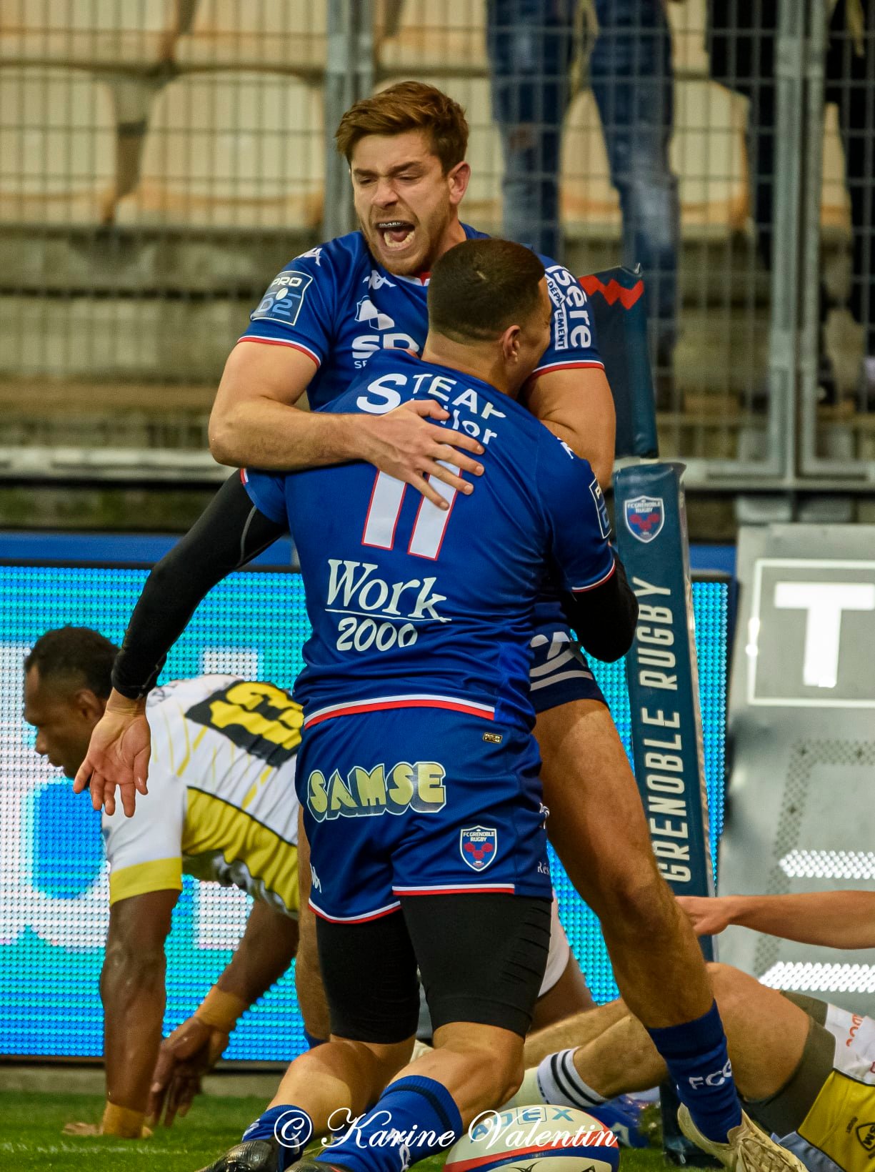 Corentin GLENAT -  FC Grenoble Rugby - Stade Montois - Rugby -  (#GrenobleVsSMontois2021Dec) Photo by: Karine Valentin | Siuxy Sports 2021-12-09