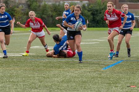 RSEQ Rugby Fem - U. de Montréal (70) vs (3) McGill - Reel A2 - 2ème mi-temps