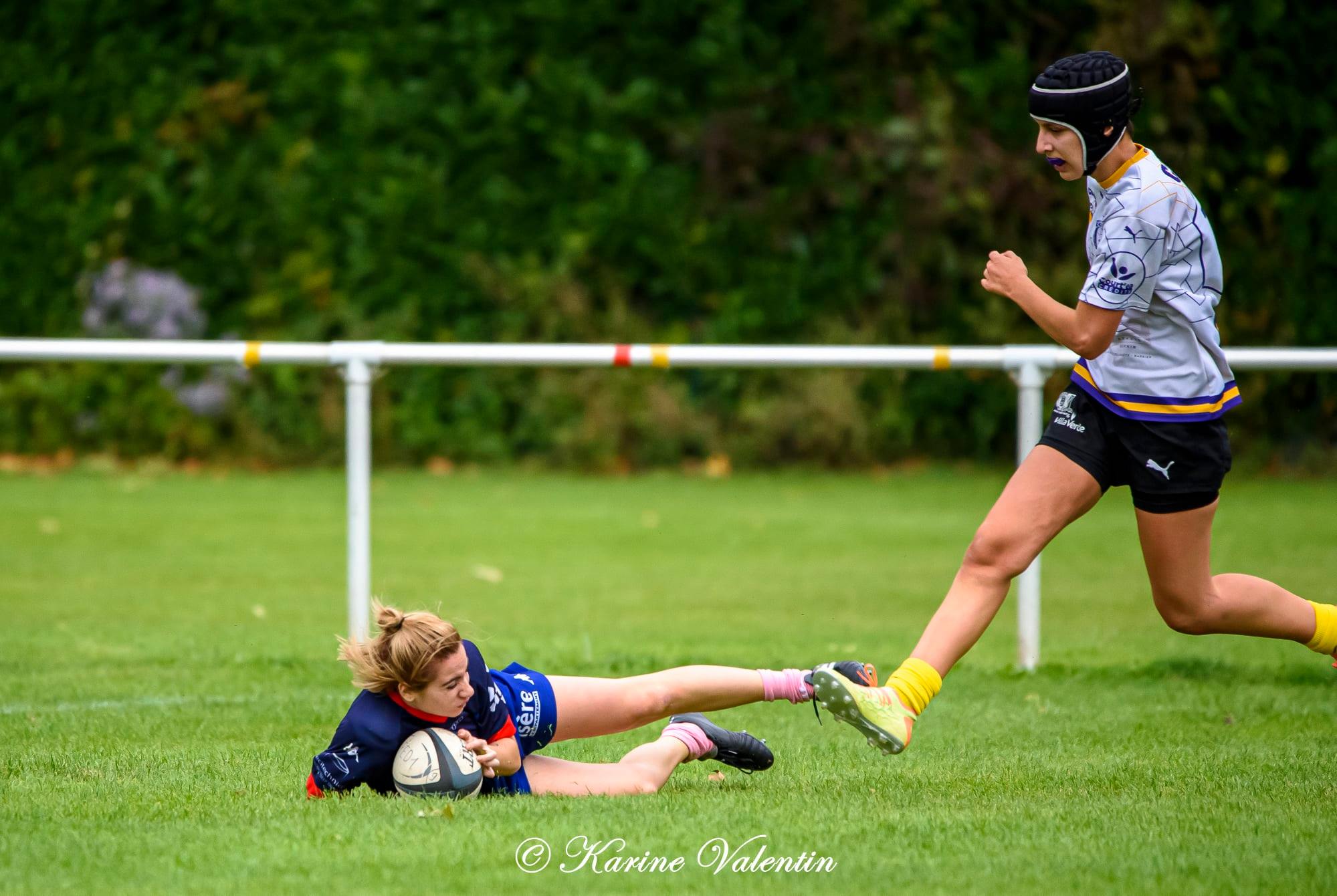  FC Grenoble Rugby - GUC-SMH - Rugby - Grenoble Amazones vs GUC-SMH (#AmazonesVsGUCSMH2021oct) Photo by: Karine Valentin | Siuxy Sports 2021-10-03