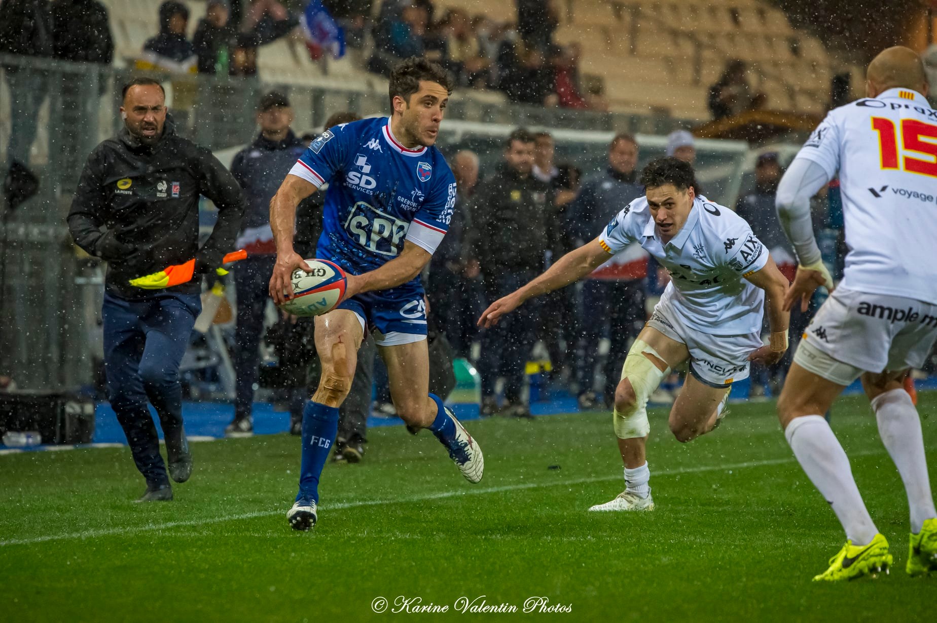Lucas DUPONT -  FC Grenoble Rugby - Provence - Rugby - FC Grenoble (6) vs (9) Provence Rugby - 2022 (#FCGRvsProvR2022) Photo by: Karine Valentin | Siuxy Sports 2022-04-01