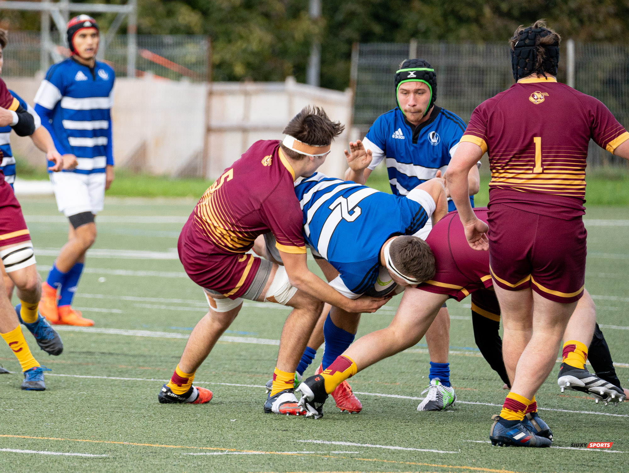 Cameron POUW - Hugo ROBERT -  Université de Montréal - Université Concordia - Rugby - Très bon match du #2, Hugo Robert (#UdeMvsConcordia2021M) Photo by:  | Siuxy Sports 2021-10-23