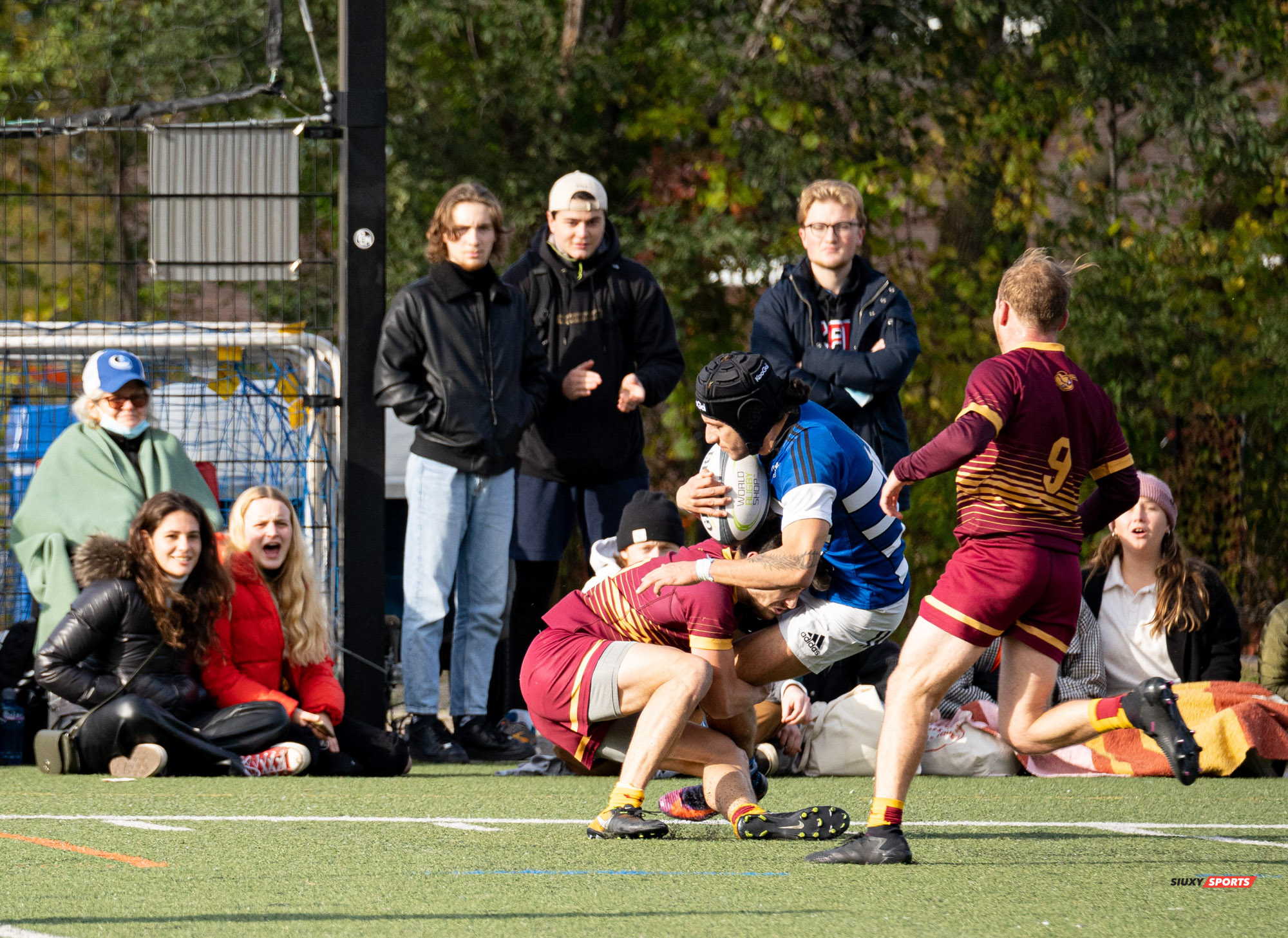 Justin SAVOIE-DAVIES -  Université de Montréal - Université Concordia - Rugby -  (#UdeMvsConcordia2021M) Photo by:  | Siuxy Sports 2021-10-23
