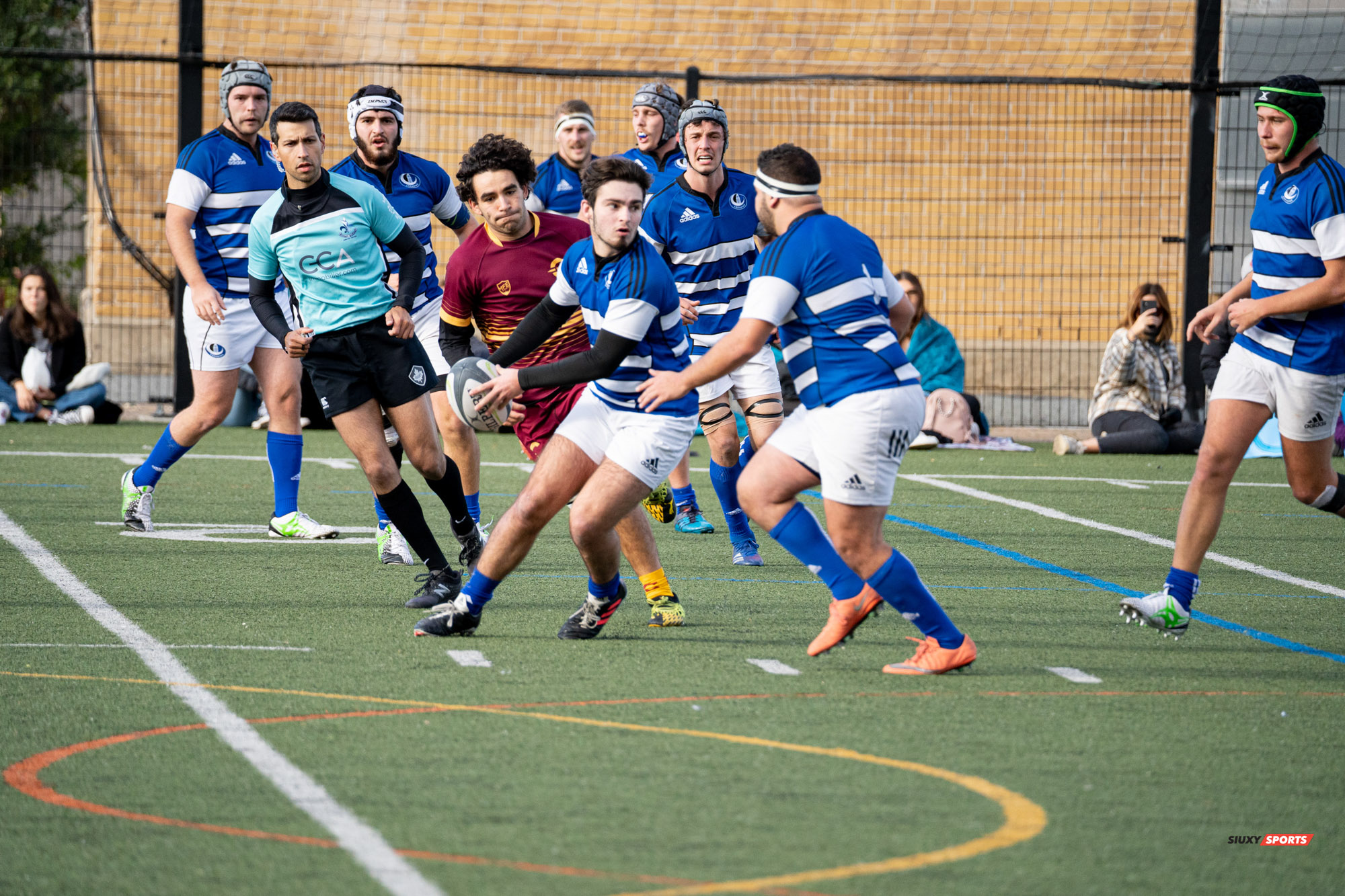Christopher MICHELETTI - Joseph RIKELY-KRINDLE -  Université de Montréal - Université Concordia - Rugby -  (#UdeMvsConcordia2021M) Photo by:  | Siuxy Sports 2021-10-23