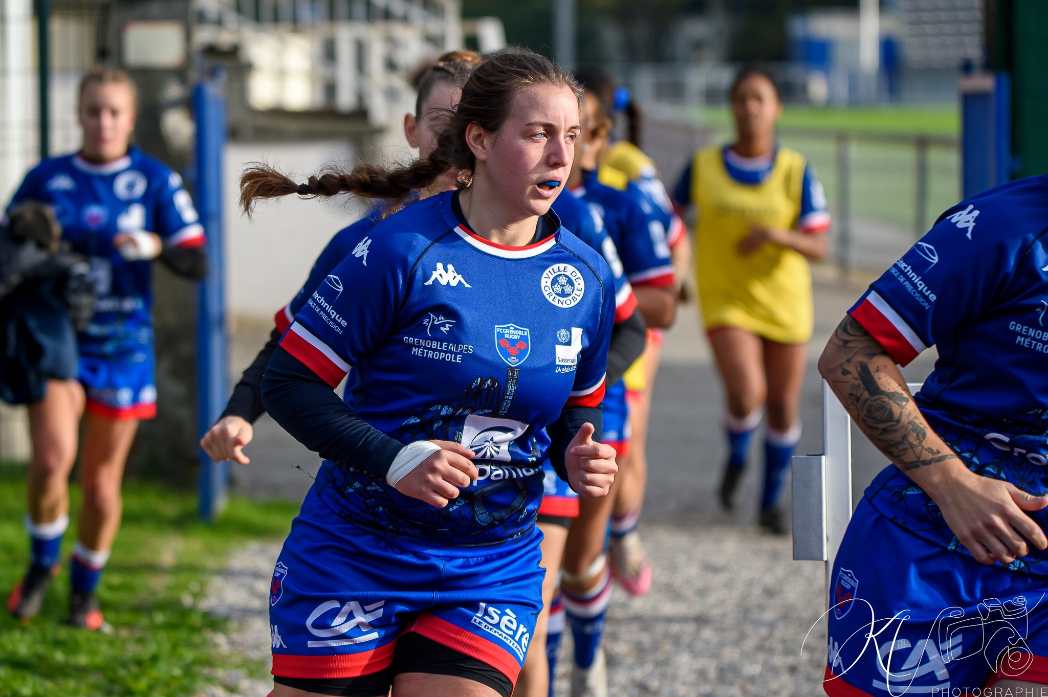  FC Grenoble Rugby - Montpellier Hérault Rugby - Rugby - Reserve FCG Amazones (33) vs (7) Montpellier HR (#FCGMHR2022) Photo by: Karine Valentin | Siuxy Sports 2022-11-13