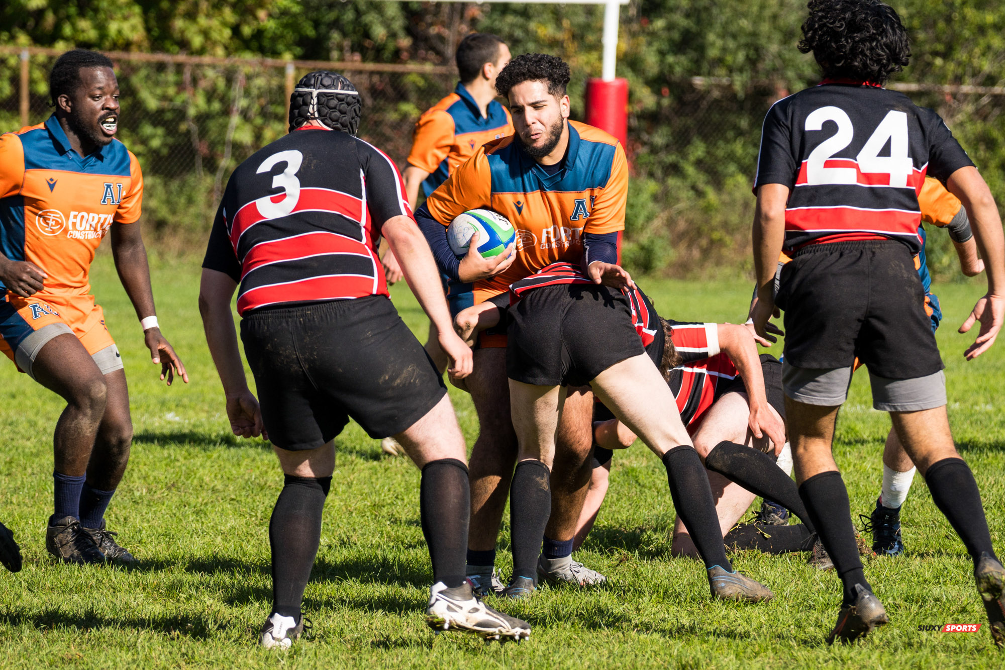  Cégep Vanier - Cégep André Laurendeau - Rugby - Test des abdominaux (#VanierVsAL2021M) Photo by:  | Siuxy Sports 2021-10-24