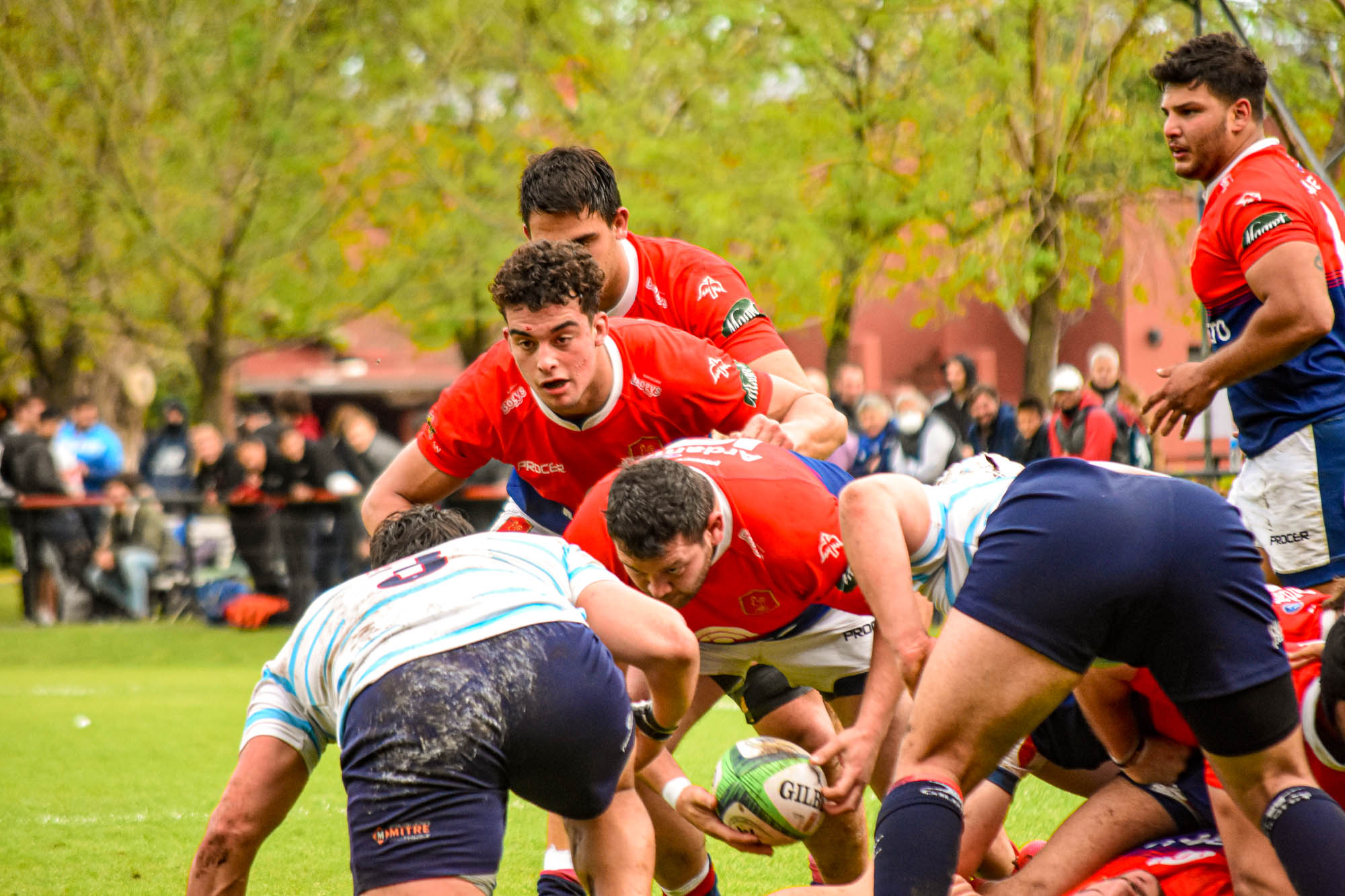 Agustin CALVI - Alejandro CARLUCCIO - Juan Cruz PÉREZ RACHEL -  Asociación Deportiva Francesa - Club Atlético Banco de la Nación Argentina - Rugby -  (#ADFvsCABNA2021) Photo by: Ignacio Pousa | Siuxy Sports 2021-10-02