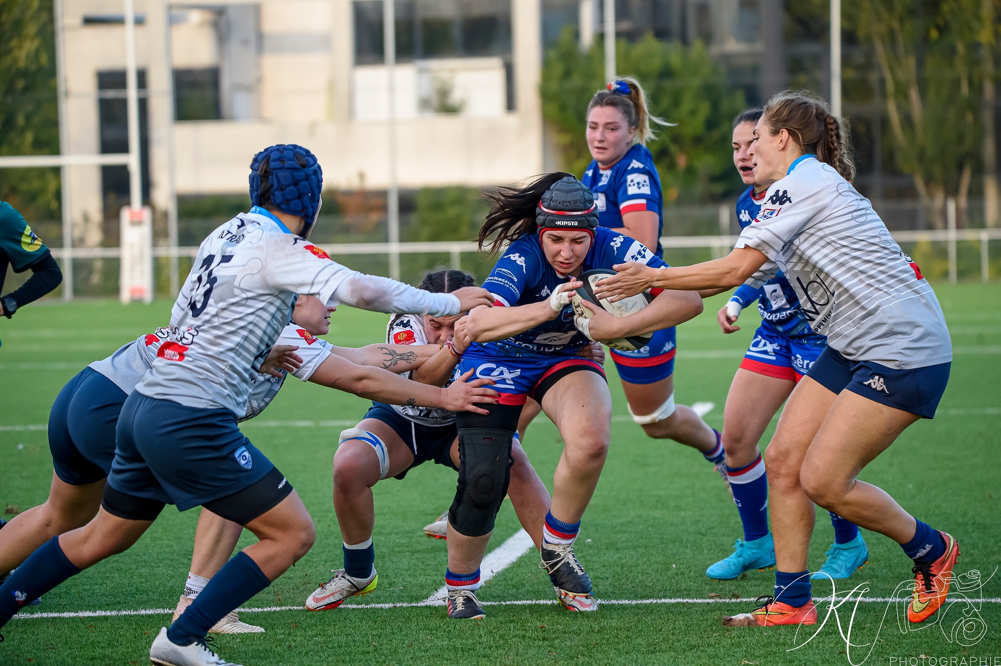  FC Grenoble Rugby - Montpellier Hérault Rugby - Rugby - Reserve FCG Amazones (33) vs (7) Montpellier HR (#FCGMHR2022) Photo by: Karine Valentin | Siuxy Sports 2022-11-13