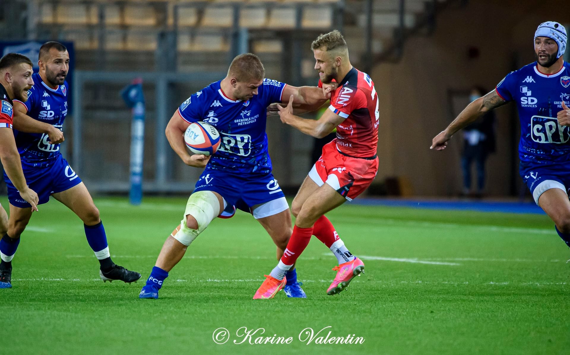  FC Grenoble Rugby - US Oyonnax Rugby - Rugby - Grenoble Vs Oyonnax (#FCGvsUSORoct2021) Photo by: Karine Valentin | Siuxy Sports 2021-08-27