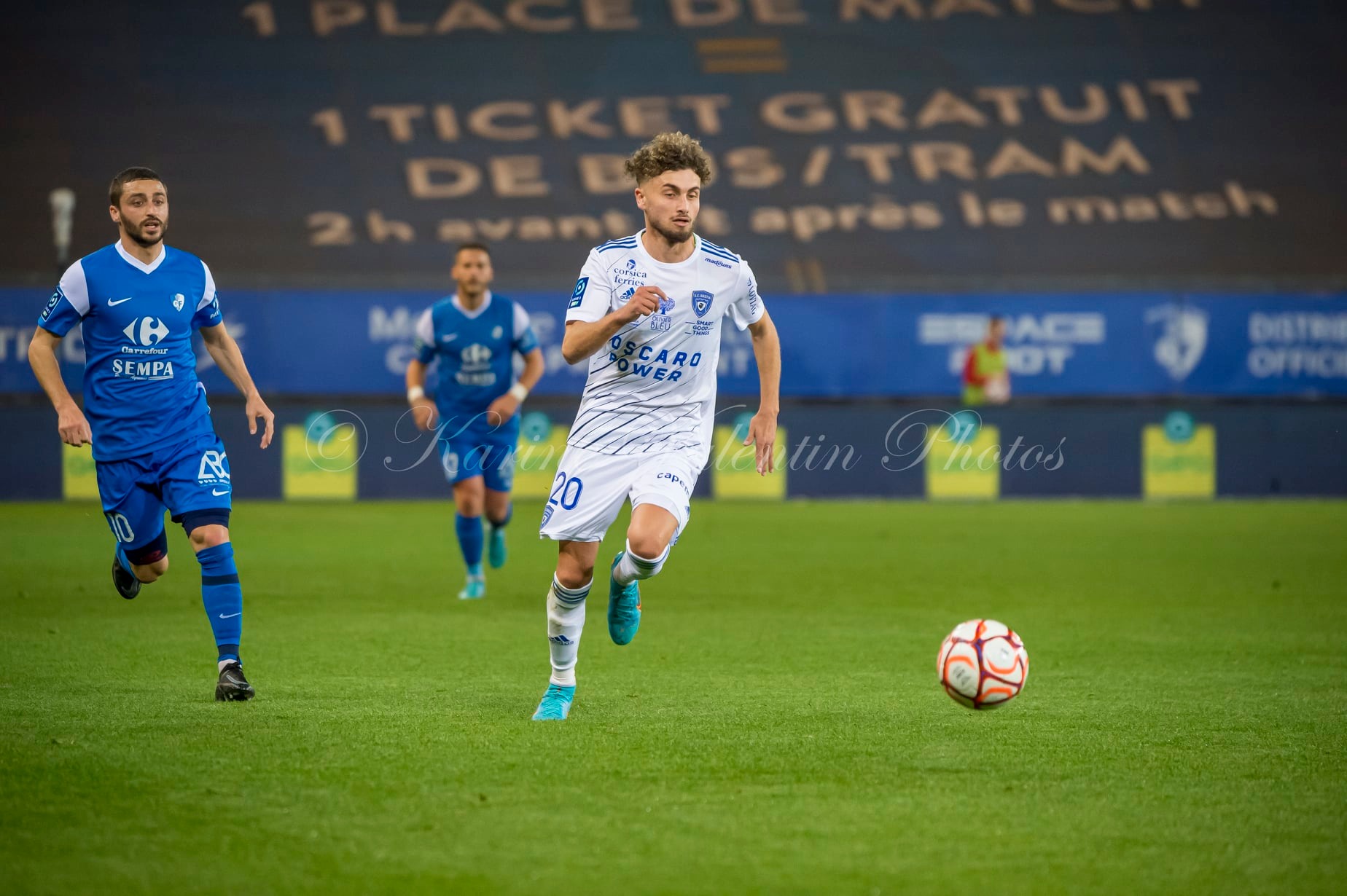  Grenoble Foot 38 - SC Bastia - Soccer - Grenoble Foot 38 (1) vs SC Bastia (1) (#GF38vsSCB2022) Photo by: Karine Valentin | Siuxy Sports 2022-03-19