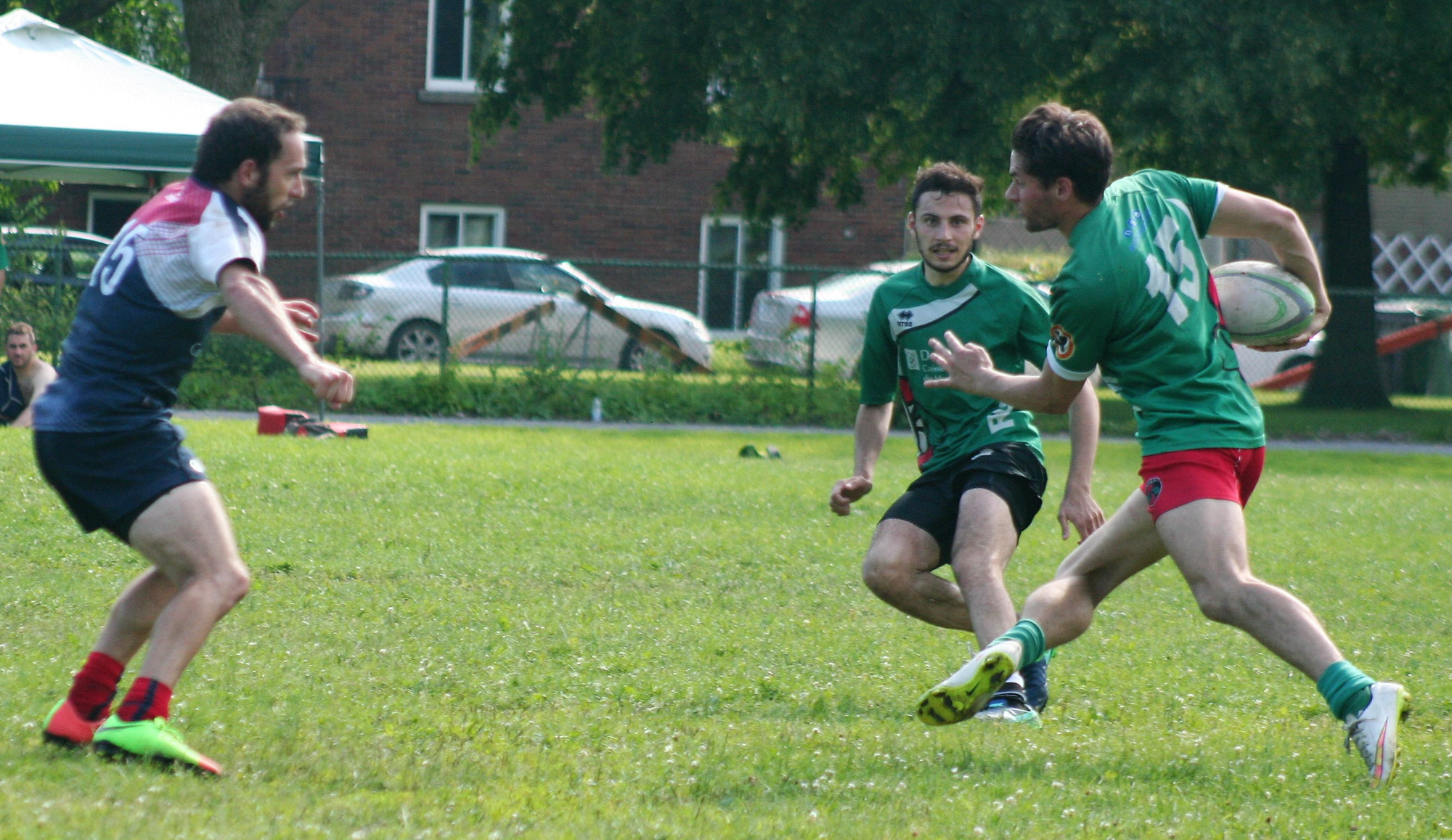  Ormstown Saracens RFC - Rugby Club de Montréal - Rugby - Difficile à suivre, le n15 () Photo by:  | Siuxy Sports 2017-07-15