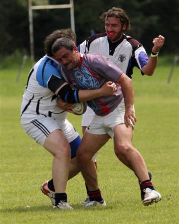 Cambalache XV vs XV de Repuesto - Primer Encuentro de Veteranos en Areco con Vaquillona c/Cuero 2014