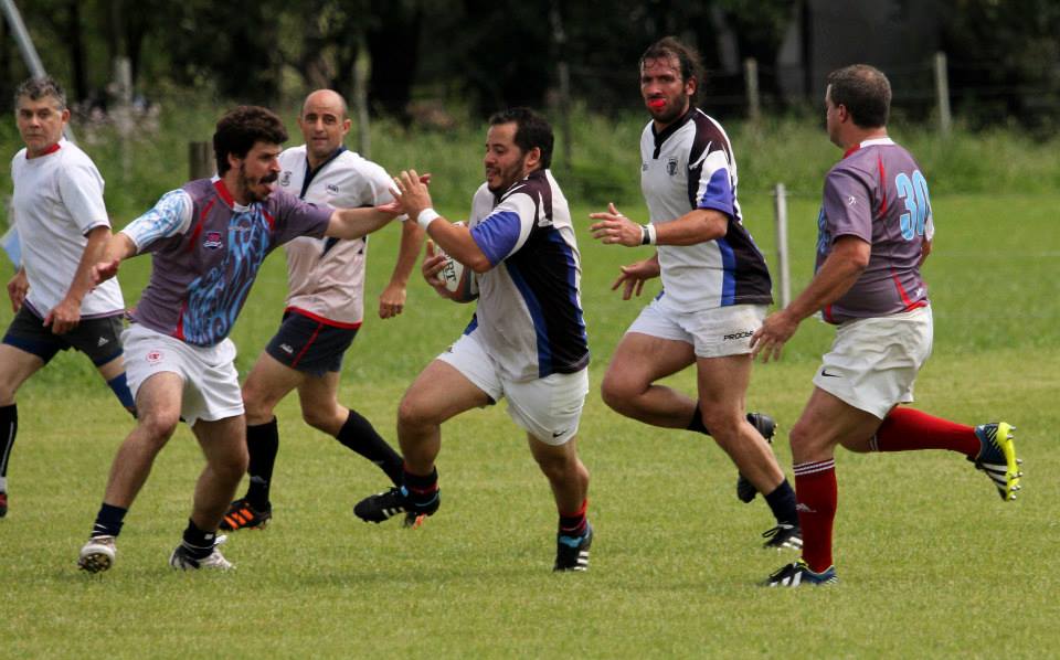  Cambalache XV - Repuestos XV - RugbyV - Cambalache XV vs XV de Repuesto - Primer Encuentro de Veteranos en Areco con Vaquillona c/Cuero 2014 (#CambalacheXVRepuesto2014) Photo by: Luis Robredo | Siuxy Sports 2014-10-18