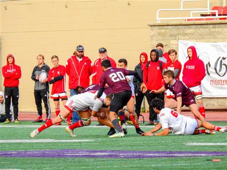 RSEQ - Rugby Masc - McGill U. (36) vs (7) Ottawa U.