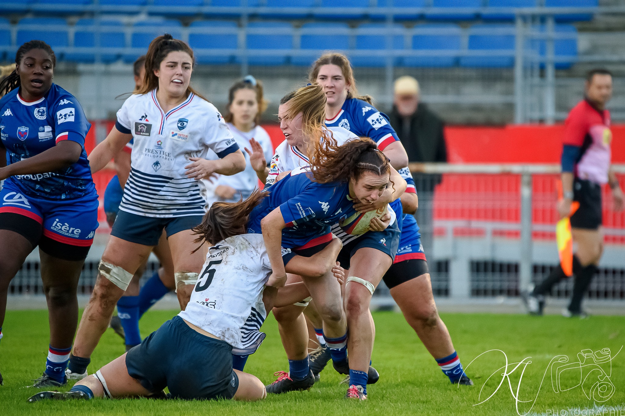  FC Grenoble Rugby - Montpellier Hérault Rugby - Rugby - Amazones (17) vs (10) MHR (#AmazonesVsMHR2022) Photo by: Karine Valentin | Siuxy Sports 2022-11-20