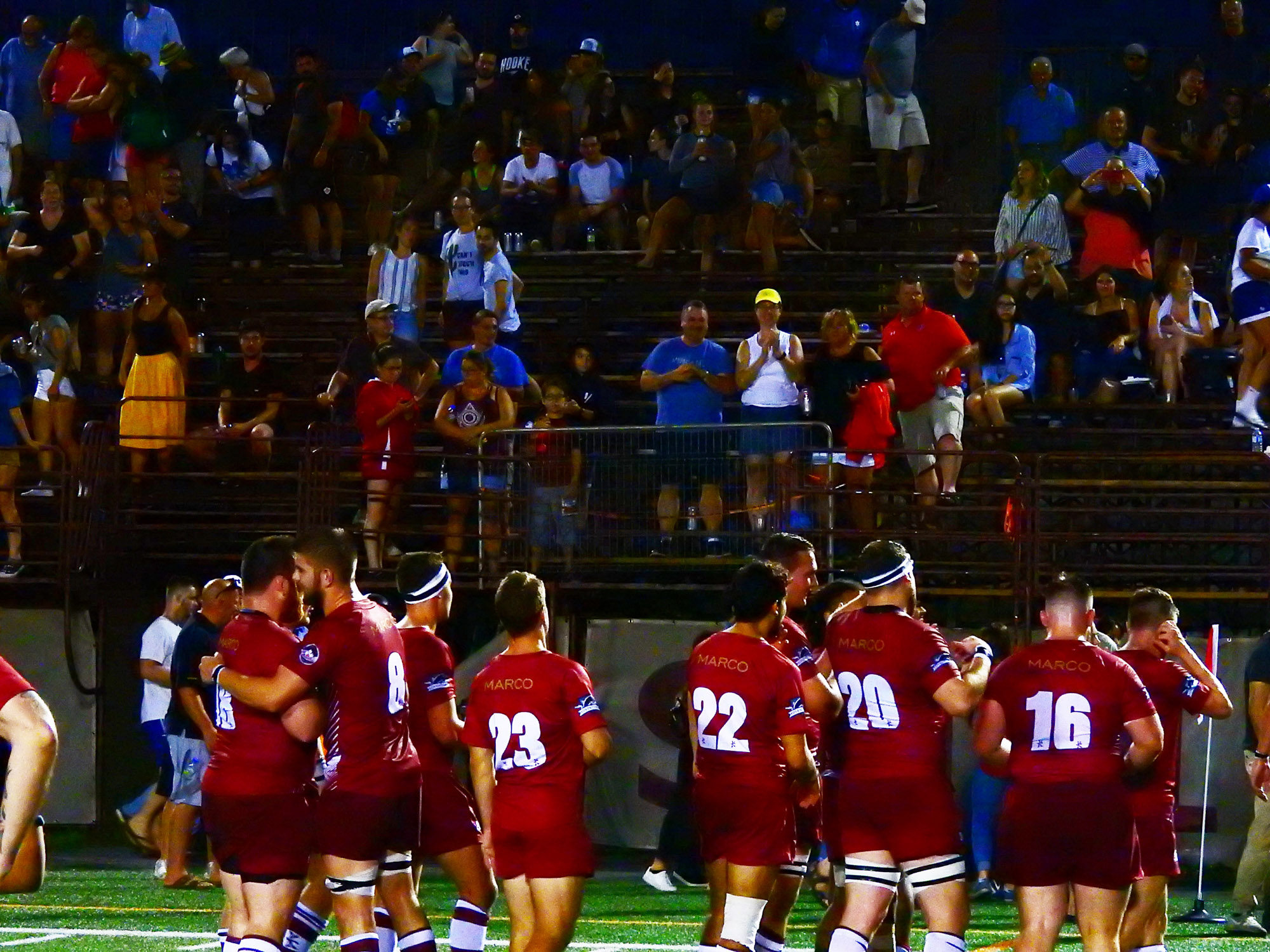 Federico CISNEROS - Zac COUGHLAN - Alex FORREST - Matt MURPHY - Maxime PERREAULT-BRIÈRE - Jordon POWER -  Newfoundland Rock -  - Rugby -  () Photo by:  | Siuxy Sports 2018-08-04