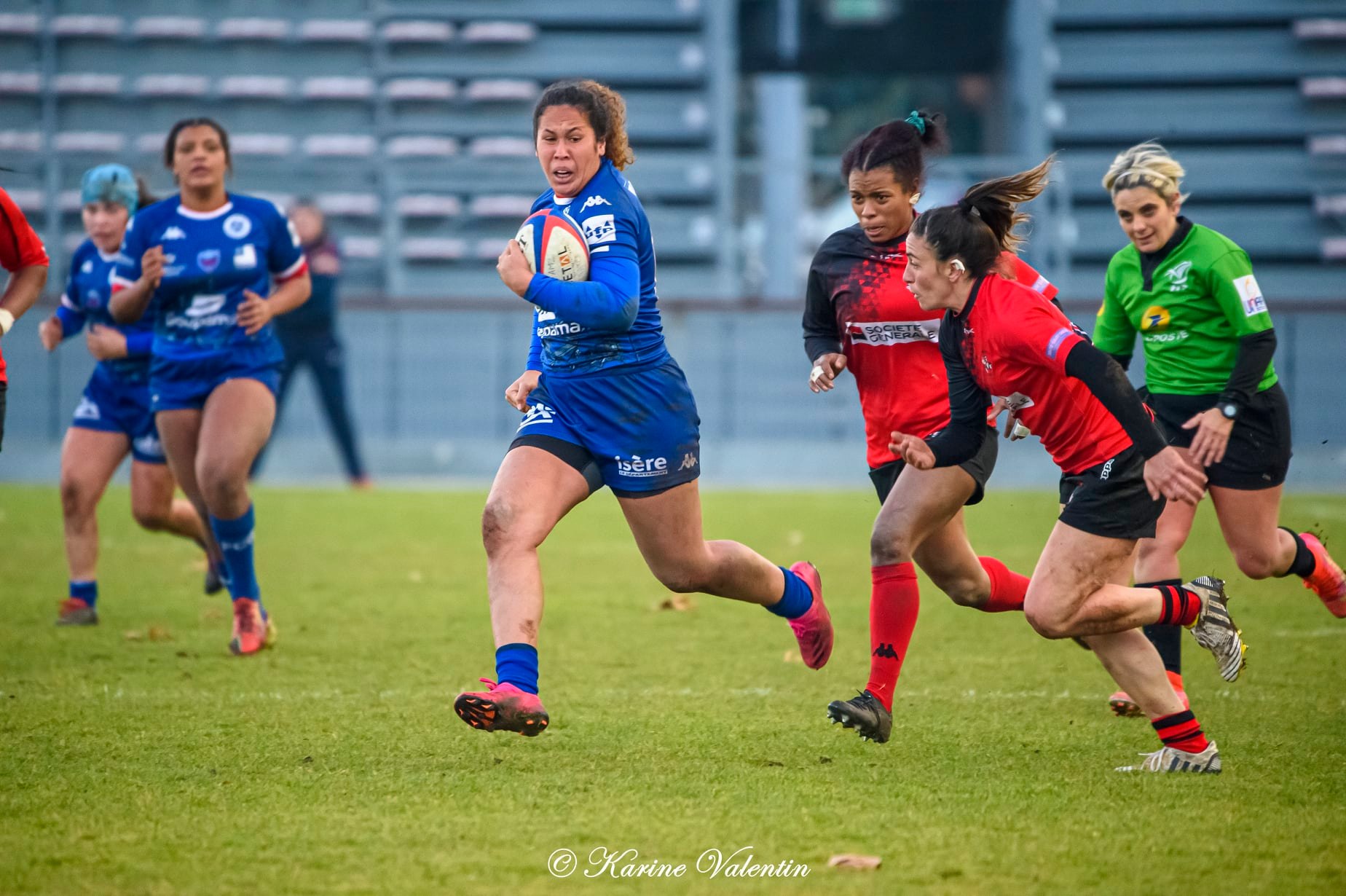Téani FELEU -  FC Grenoble Rugby - AC Bobigny 93 Rugby - Rugby -  (#GrenobleVsBobigny2021Dec) Photo by: Karine Valentin | Siuxy Sports 2021-12-21