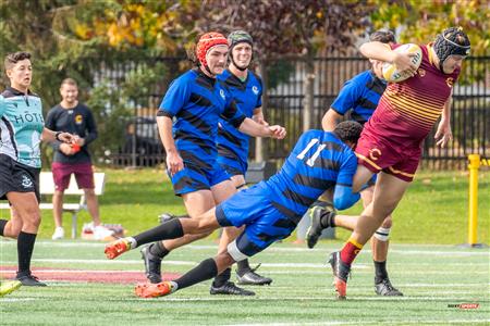 RSEQ - Rugby Masc - Concordia U. (24) vs (22) U. de Montréal - Reel A1 - 1er mi-temps