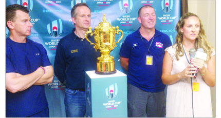 James FITZGERALD -   -  - Rugby - Nigel Owens, James Fitzgerald and Scott Harland () Photo by:  | Siuxy Sports 2016-03-04