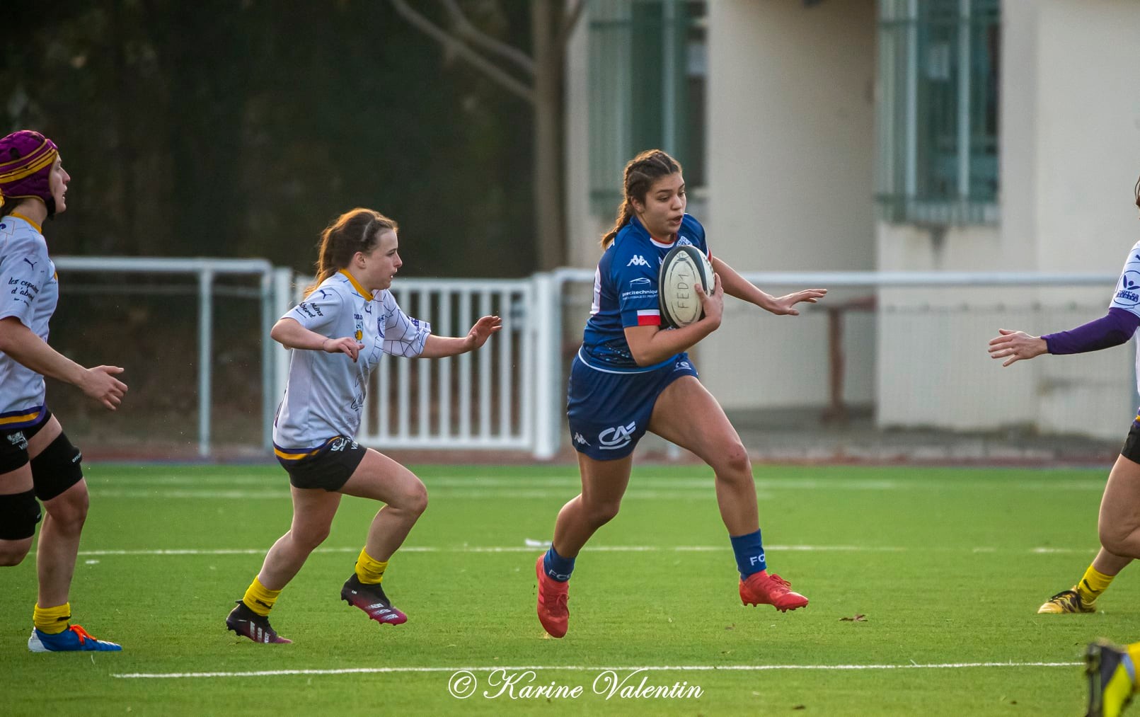  FC Grenoble Rugby - Grenoble Université Club Rugby - Rugby - Grenoble Amazones vs Les Coccinelles du Grenoble Université Club - F1 (#FCGsGUCR2022janF1COXS) Photo by: Karine Valentin | Siuxy Sports 2022-01-30