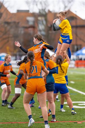 RSEQ - Rugby Fem - John Abbott (55) vs (12) André Laurendeau - Finals - Reel A1