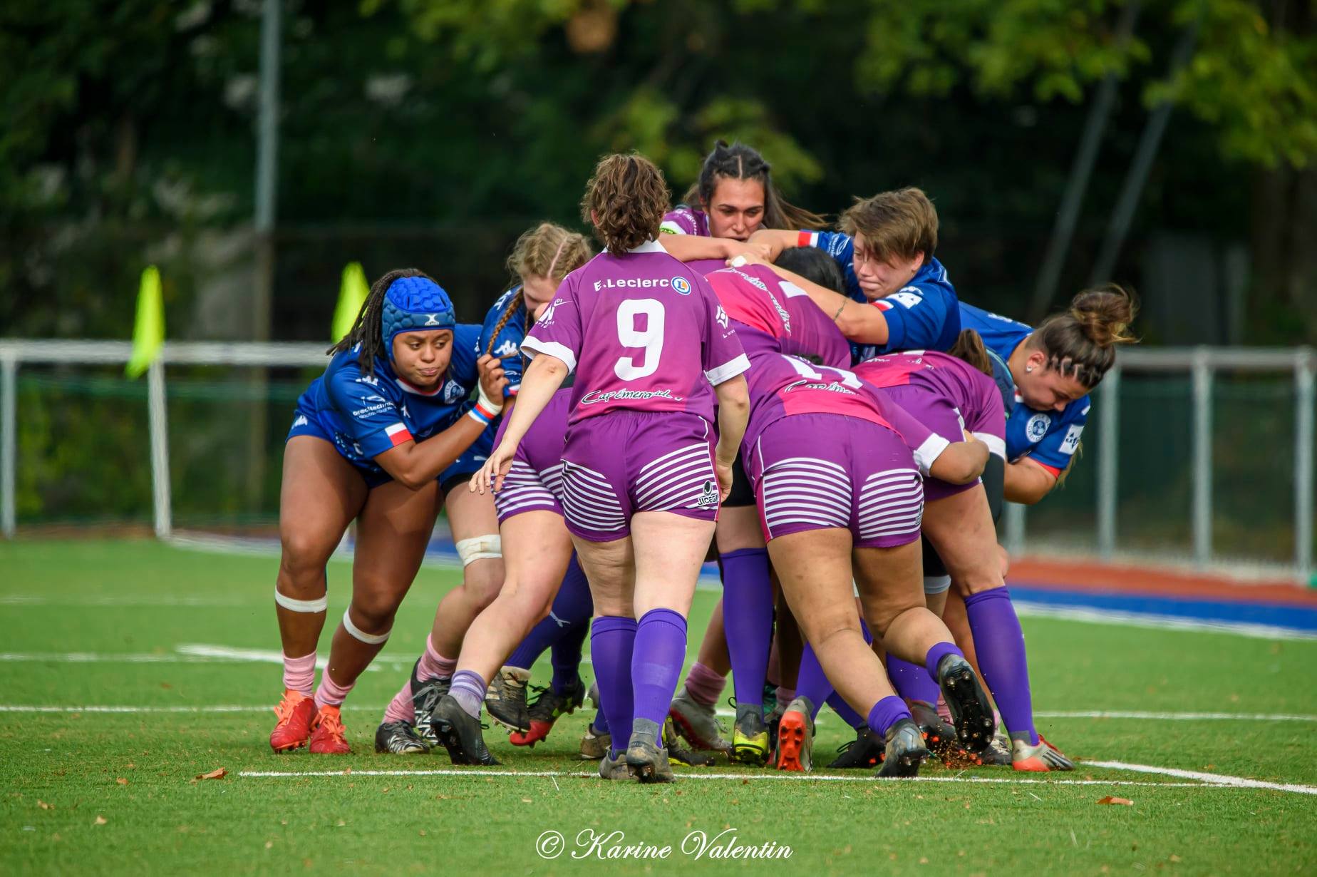  FC Grenoble Rugby - US Bressane Pays de l'Ain - Rugby - Grenoble Amazones vs Bourg en Bresse - F1 (#AmazonesVsUSBPA2021oct) Photo by: Karine Valentin | Siuxy Sports 2021-10-10