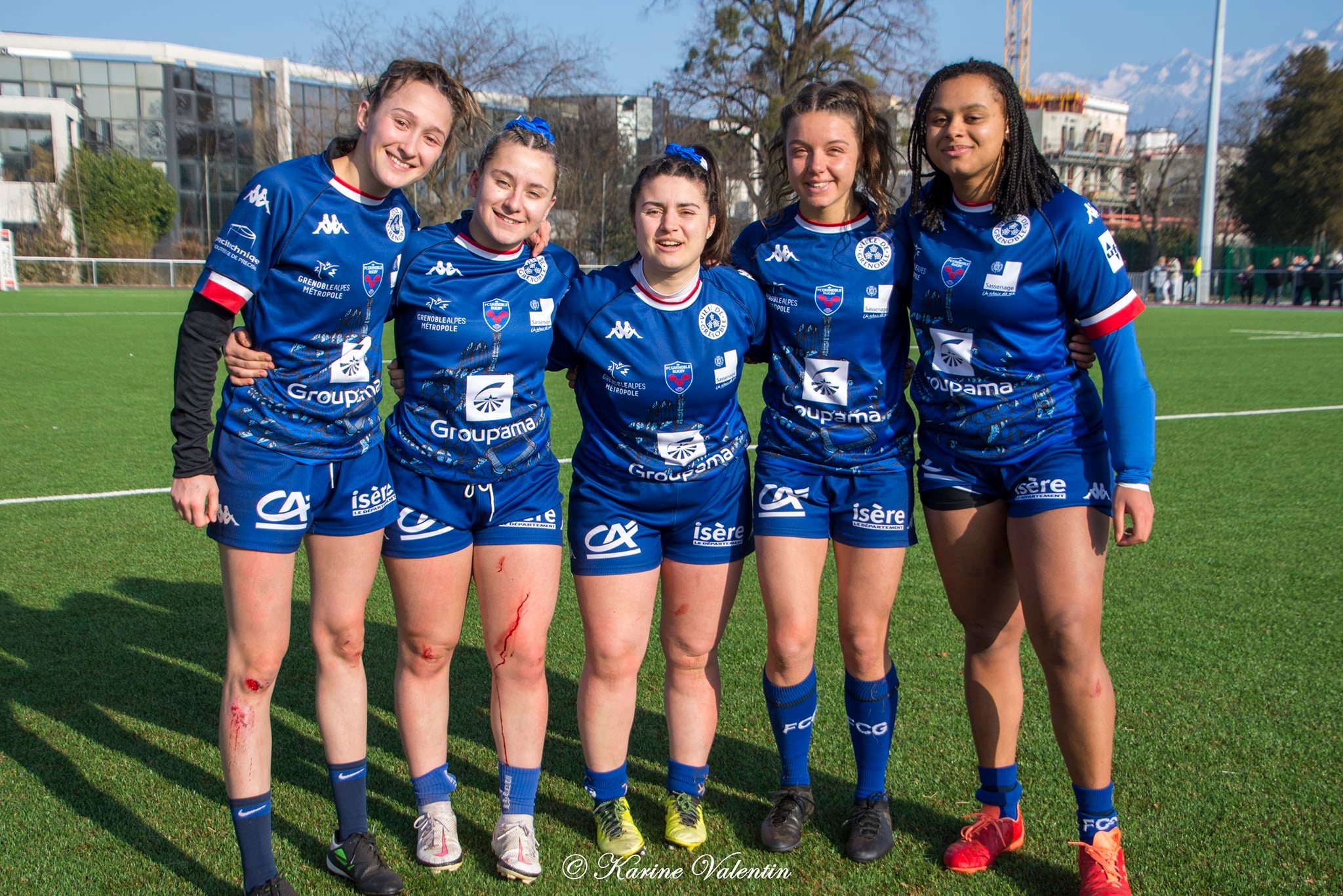 Valentine GUILLET -  FC Grenoble Rugby -  - Rugby - Grenoble Amazones vs Stade Rennais Rugby (#AmazonesVsSRR2022jan) Photo by: Karine Valentin | Siuxy Sports 2022-01-30