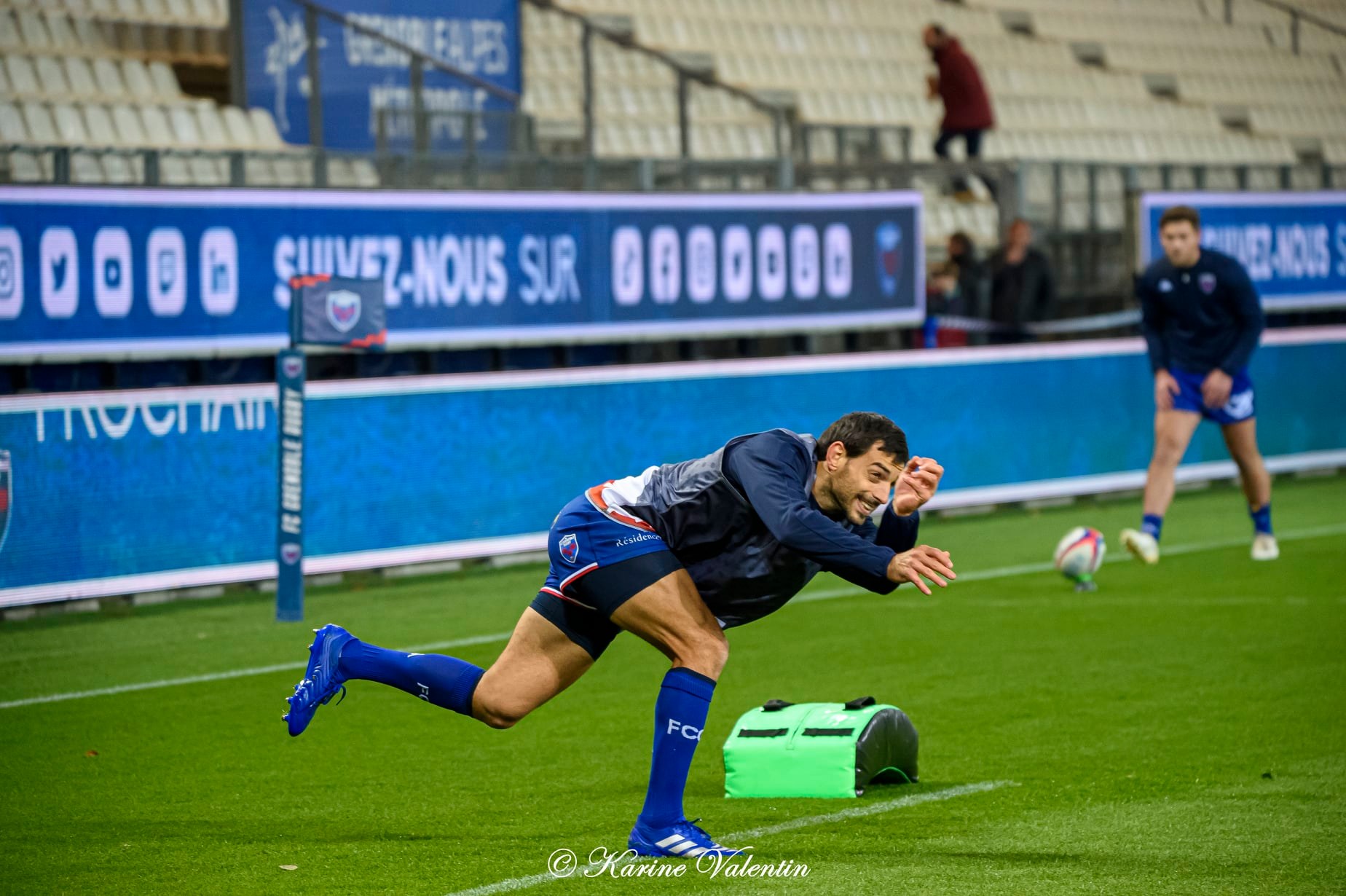 Felipe EZCURRA -  FC Grenoble Rugby -  - Rugby -  (#GrenobleVsSMontois2021Dec) Photo by: Karine Valentin | Siuxy Sports 2021-12-09