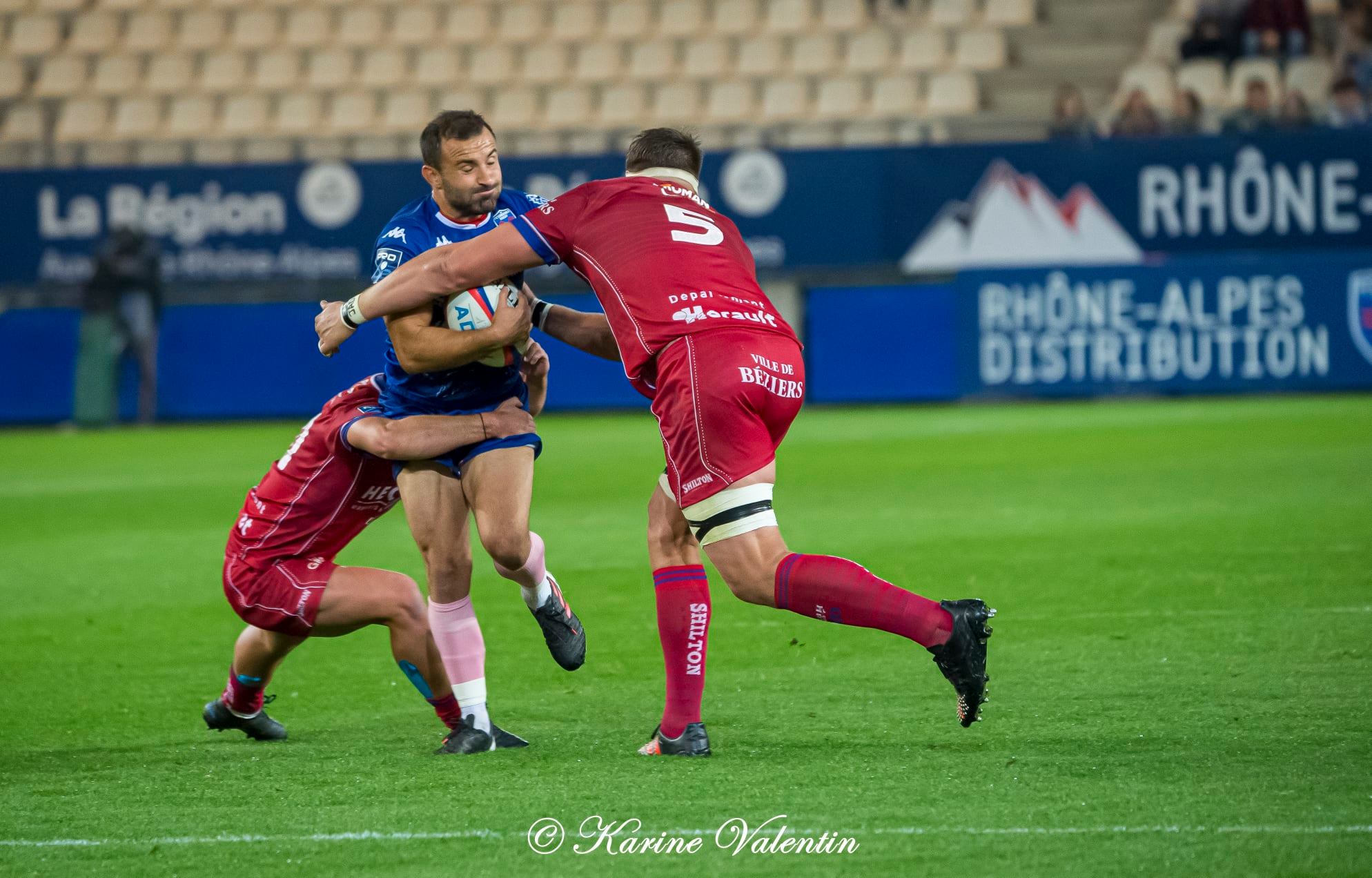  FC Grenoble Rugby - AS Béziers Hérault - Rugby - FC Grenoble Rugby vs. AS Béziers Hérault (#FCGvsASBHoct2021) Photo by: Karine Valentin | Siuxy Sports 2021-10-15