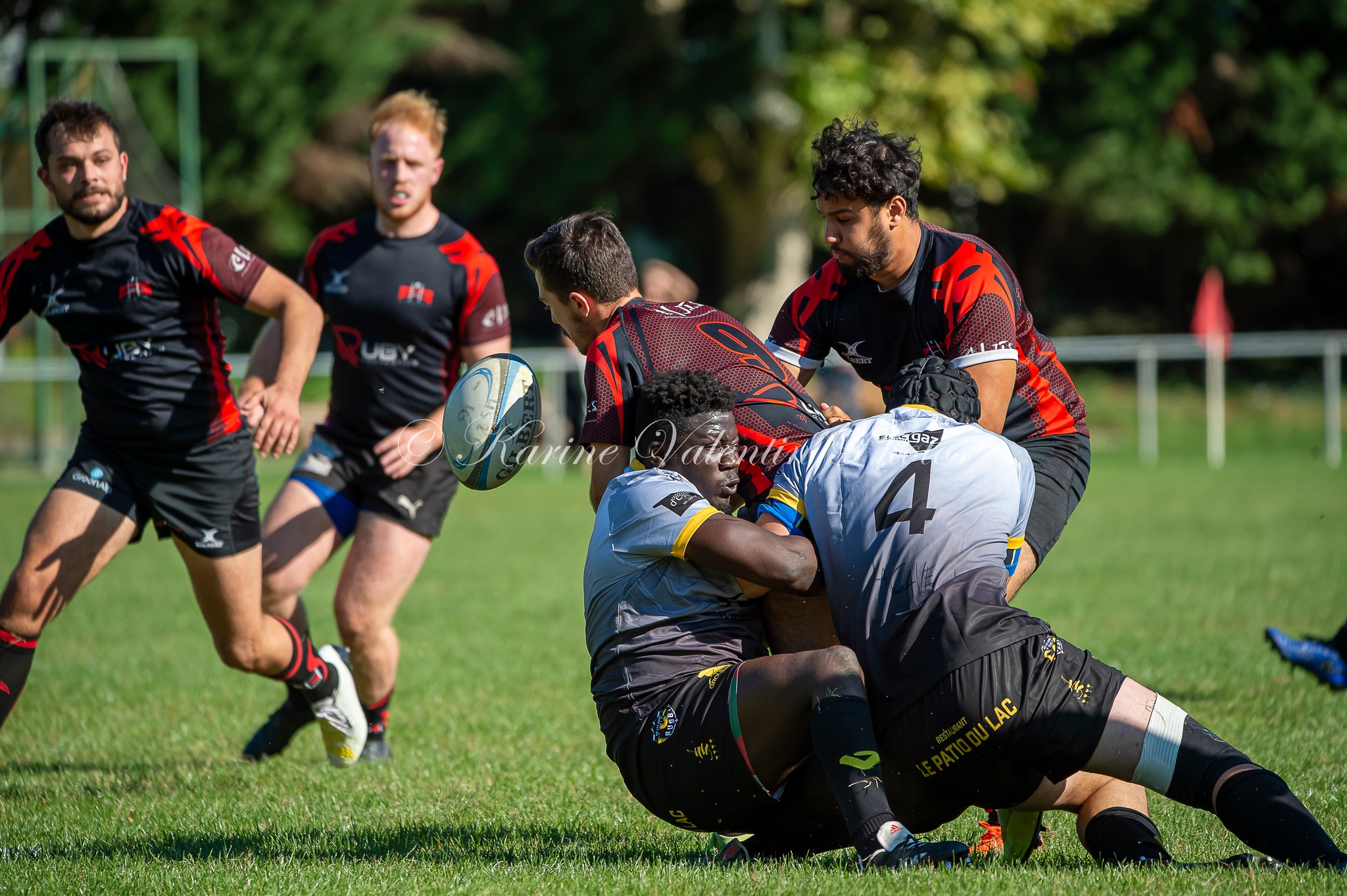  US Deux Ponts - FC Aix-les-Bains Savoie Rugby - Rugby - US 2 PONTS (28) vs (28) FCA (#US2PvFCA2022) Photo by: Karine Valentin | Siuxy Sports 2022-09-18