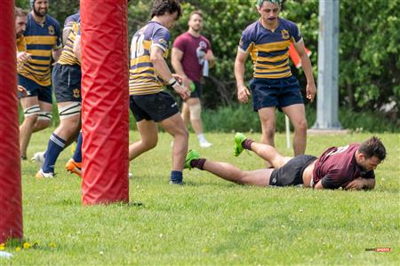 Thibaut Beudin - Rugby - TMRRFC M2 (38) vs (12) Abénakis SH M2 - Super Ligue Rugby QC - Reel A - Town of Mount Royal RFC - Abénakis de Sherbrooke